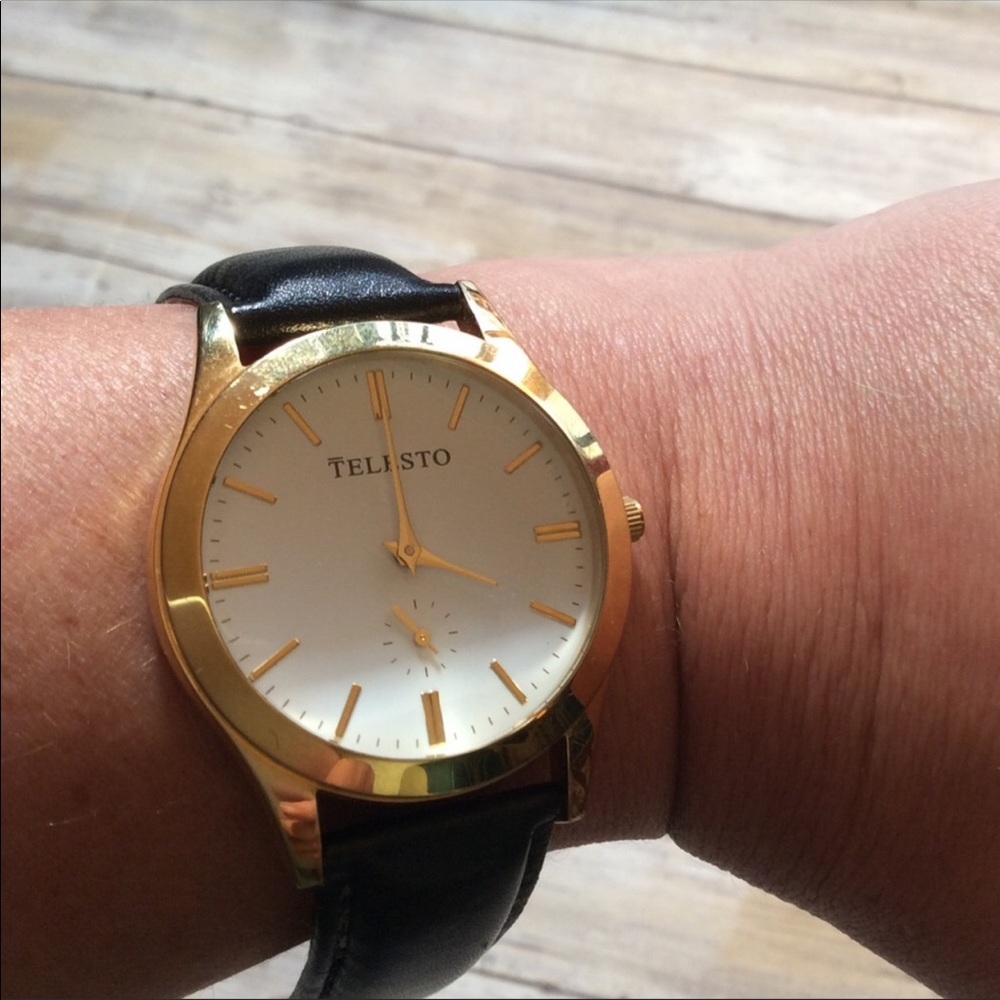 Telesta 24k carrot watch